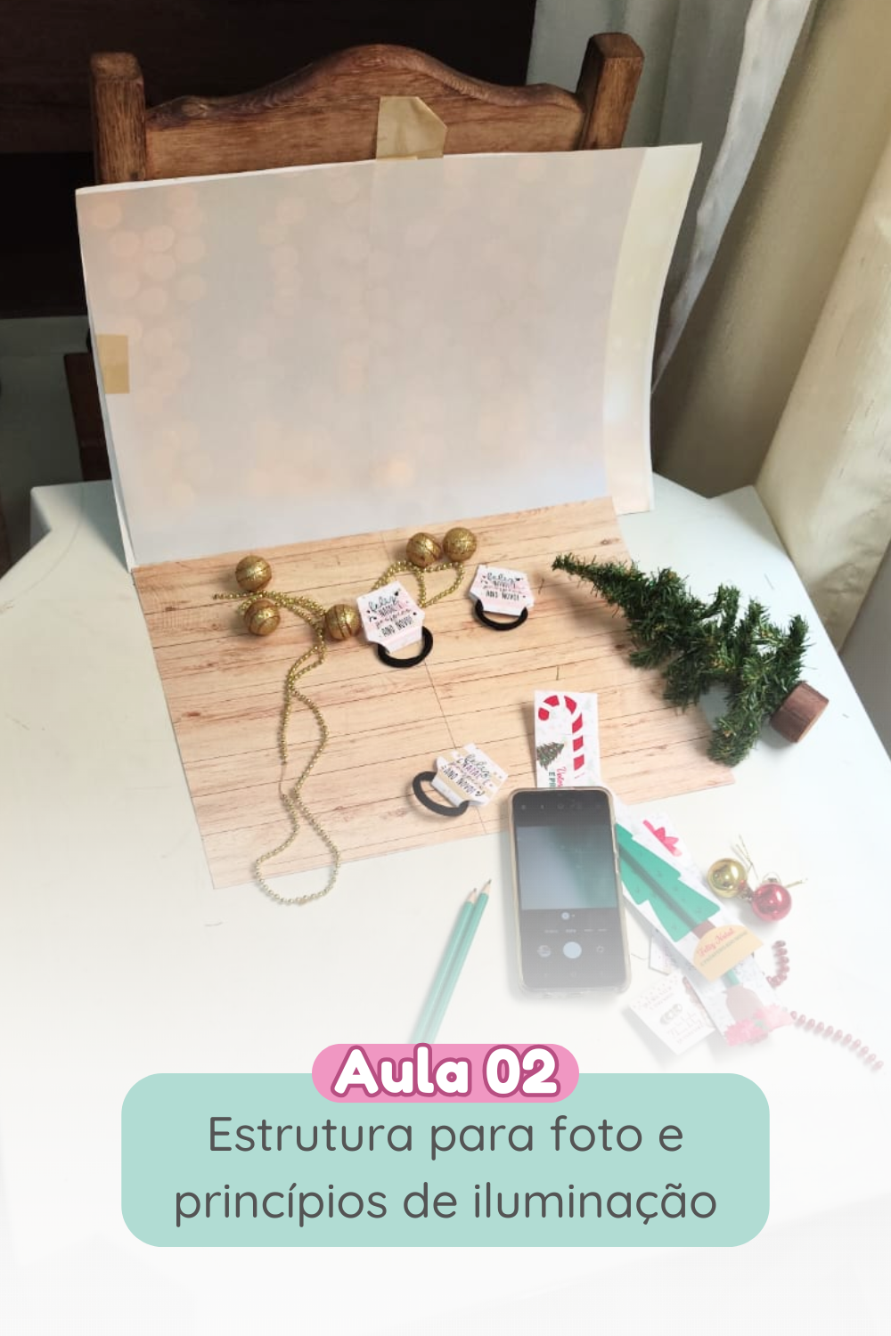 Aula 02 - Estrutura para foto e princípios de iluminação